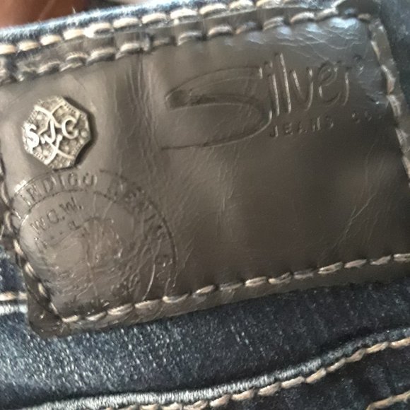 Silver Jeans Capris Size 28 Hemmed - Picture 6 of 10